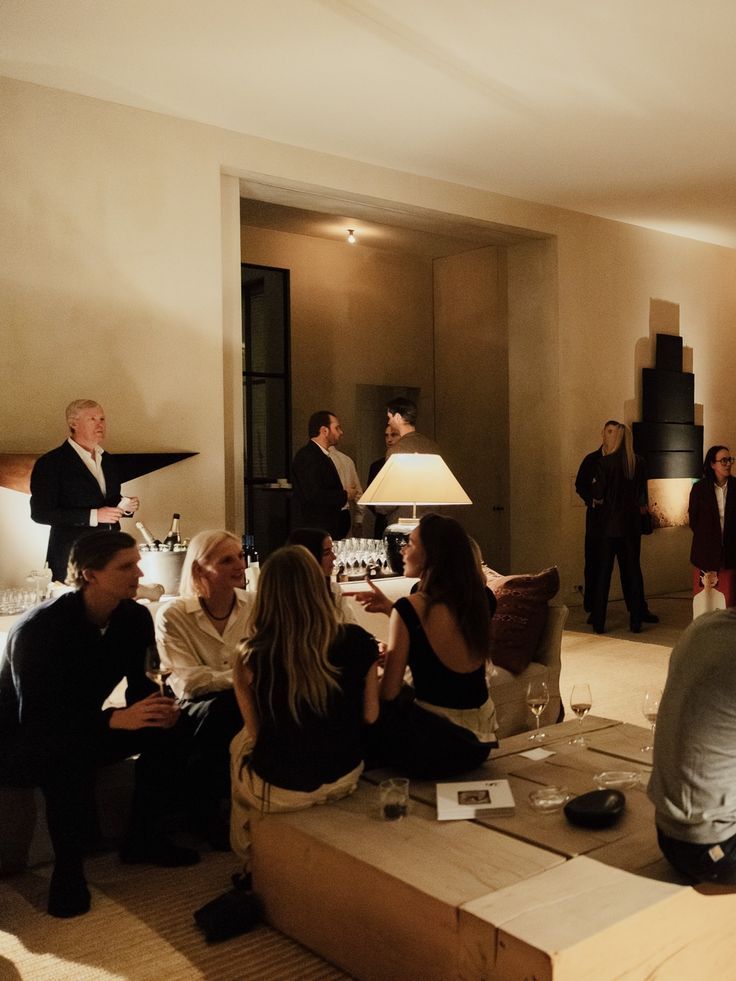 A warm evening gathering
